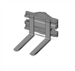 Gabelstapler -Rotary -Gabelklemme